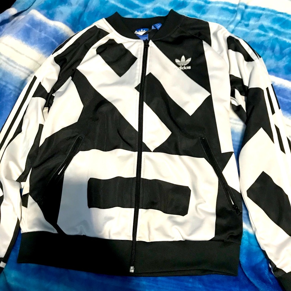 Adidas Large Print Track Jacket